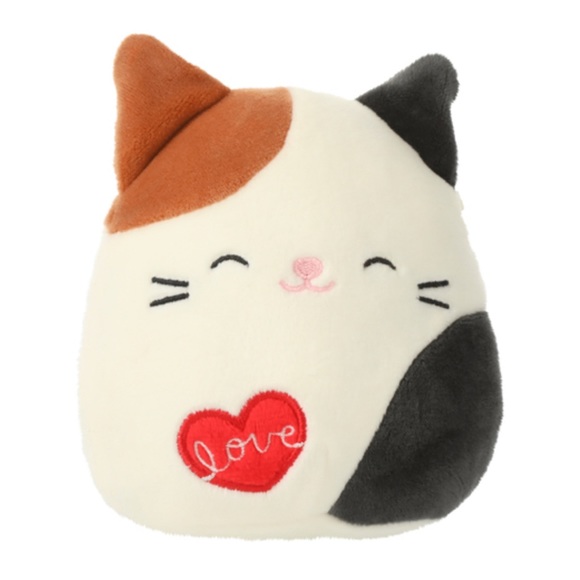 Squishmallows Other Nwt 45 Cam The Calico Cat Valentine